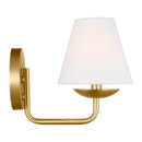 One Light Wall Sconce<br /><span style="color:#4AB0CE;">Entrega: 4-10 dias en USA</span><br /><span style="color:#4AB0CE;font-size:60%;">PREGUNTE POR ENTREGA EN PANAMA</span><br />Collection: Albion<br />Finish: Satin Brass