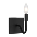 One Light Wall Sconce<br /><span style="color:#4AB0CE;">Entrega: 4-10 dias en USA</span><br /><span style="color:#4AB0CE;font-size:60%;">PREGUNTE POR ENTREGA EN PANAMA</span><br />Collection: Eldon<br />Finish: Midnight Black