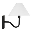 Visual Comfort Studio - DJW1081MBK - One Light Wall Sconce - Eldon - Midnight Black
