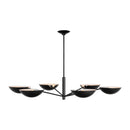 Six Light Chandelier<br /><span style="color:#4AB0CE;">Entrega: 4-10 dias en USA</span><br /><span style="color:#4AB0CE;font-size:60%;">PREGUNTE POR ENTREGA EN PANAMA</span><br />Collection: Nevel<br />Finish: Aged Iron