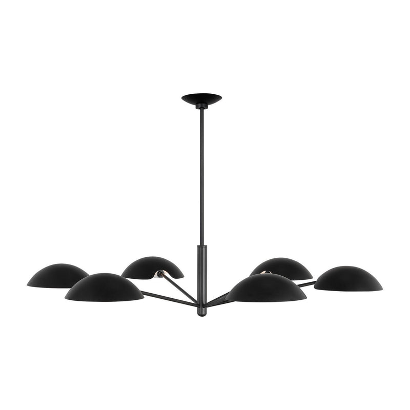 Six Light Chandelier<br /><span style="color:#4AB0CE;">Entrega: 4-10 dias en USA</span><br /><span style="color:#4AB0CE;font-size:60%;">PREGUNTE POR ENTREGA EN PANAMA</span><br />Collection: Nevel<br />Finish: Aged Iron