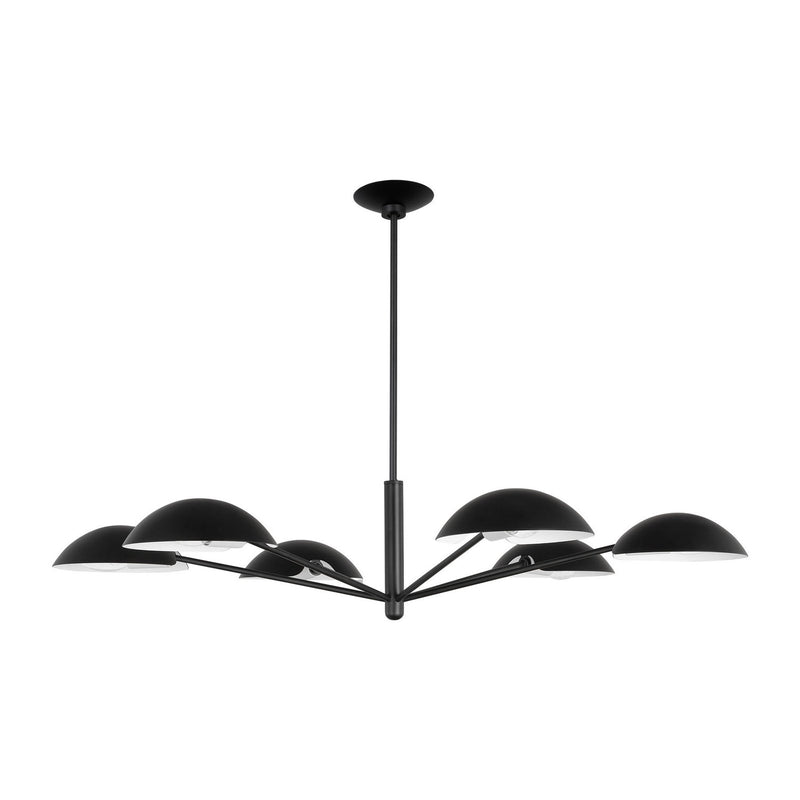 Six Light Chandelier<br /><span style="color:#4AB0CE;">Entrega: 4-10 dias en USA</span><br /><span style="color:#4AB0CE;font-size:60%;">PREGUNTE POR ENTREGA EN PANAMA</span><br />Collection: Nevel<br />Finish: Aged Iron