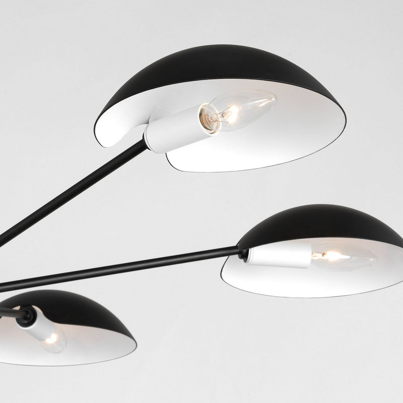 Six Light Chandelier<br /><span style="color:#4AB0CE;">Entrega: 4-10 dias en USA</span><br /><span style="color:#4AB0CE;font-size:60%;">PREGUNTE POR ENTREGA EN PANAMA</span><br />Collection: Nevel<br />Finish: Aged Iron