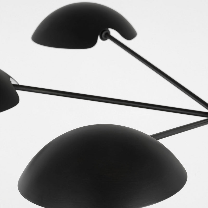 Six Light Chandelier<br /><span style="color:#4AB0CE;">Entrega: 4-10 dias en USA</span><br /><span style="color:#4AB0CE;font-size:60%;">PREGUNTE POR ENTREGA EN PANAMA</span><br />Collection: Nevel<br />Finish: Aged Iron