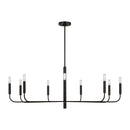 Nine Light Chandelier<br /><span style="color:#4AB0CE;">Entrega: 4-10 dias en USA</span><br /><span style="color:#4AB0CE;font-size:60%;">PREGUNTE POR ENTREGA EN PANAMA</span><br />Collection: Brianna<br />Finish: Aged Iron