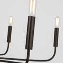 Visual Comfort Studio - EC1319AI - Nine Light Chandelier - Brianna - Aged Iron