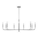 Nine Light Chandelier<br /><span style="color:#4AB0CE;">Entrega: 4-10 dias en USA</span><br /><span style="color:#4AB0CE;font-size:60%;">PREGUNTE POR ENTREGA EN PANAMA</span><br />Collection: Brianna<br />Finish: Polished Nickel