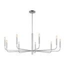 Nine Light Chandelier<br /><span style="color:#4AB0CE;">Entrega: 4-10 dias en USA</span><br /><span style="color:#4AB0CE;font-size:60%;">PREGUNTE POR ENTREGA EN PANAMA</span><br />Collection: Brianna<br />Finish: Polished Nickel