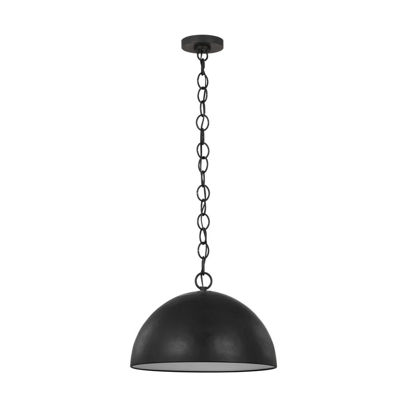One Light Pendant<br /><span style="color:#4AB0CE;">Entrega: 4-10 dias en USA</span><br /><span style="color:#4AB0CE;font-size:60%;">PREGUNTE POR ENTREGA EN PANAMA</span><br />Collection: Whare<br />Finish: Aged Iron