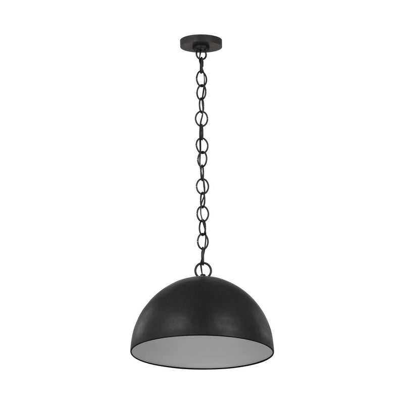 One Light Pendant<br /><span style="color:#4AB0CE;">Entrega: 4-10 dias en USA</span><br /><span style="color:#4AB0CE;font-size:60%;">PREGUNTE POR ENTREGA EN PANAMA</span><br />Collection: Whare<br />Finish: Aged Iron