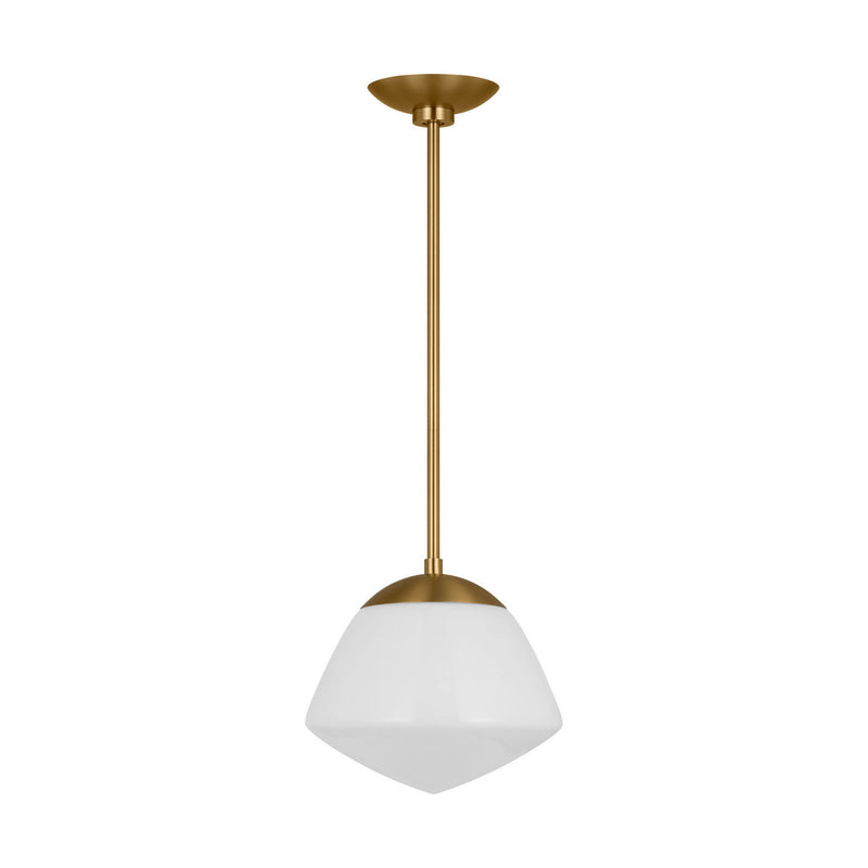 Visual Comfort Studio - EP1351BBS - One Light Pendant - Milne - Burnished Brass