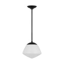 One Light Pendant<br /><span style="color:#4AB0CE;">Entrega: 4-10 dias en USA</span><br /><span style="color:#4AB0CE;font-size:60%;">PREGUNTE POR ENTREGA EN PANAMA</span><br />Collection: Milne<br />Finish: Midnight Black