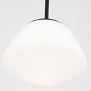 One Light Pendant<br /><span style="color:#4AB0CE;">Entrega: 4-10 dias en USA</span><br /><span style="color:#4AB0CE;font-size:60%;">PREGUNTE POR ENTREGA EN PANAMA</span><br />Collection: Milne<br />Finish: Midnight Black
