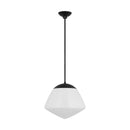 One Light Pendant<br /><span style="color:#4AB0CE;">Entrega: 4-10 dias en USA</span><br /><span style="color:#4AB0CE;font-size:60%;">PREGUNTE POR ENTREGA EN PANAMA</span><br />Collection: Milne<br />Finish: Midnight Black