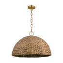 Three Light Pendant<br /><span style="color:#4AB0CE;">Entrega: 24-25 semanas en USA</span><br /><span style="color:#4AB0CE;font-size:60%;">PREGUNTE POR ENTREGA EN PANAMA</span><br />Collection: Cay<br />Finish: Burnished Brass