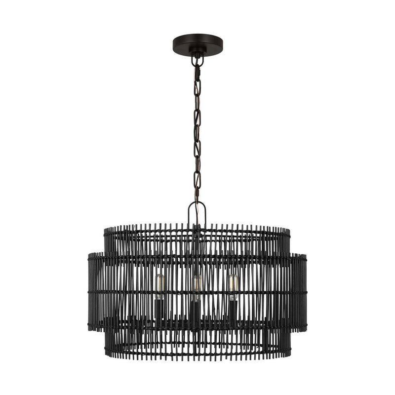 Four Light Pendant<br /><span style="color:#4AB0CE;">Entrega: 4-10 dias en USA</span><br /><span style="color:#4AB0CE;font-size:60%;">PREGUNTE POR ENTREGA EN PANAMA</span><br />Collection: Elio<br />Finish: Aged Iron