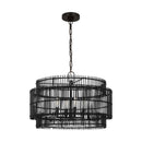 Four Light Pendant<br /><span style="color:#4AB0CE;">Entrega: 4-10 dias en USA</span><br /><span style="color:#4AB0CE;font-size:60%;">PREGUNTE POR ENTREGA EN PANAMA</span><br />Collection: Elio<br />Finish: Aged Iron