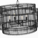 Four Light Pendant<br /><span style="color:#4AB0CE;">Entrega: 4-10 dias en USA</span><br /><span style="color:#4AB0CE;font-size:60%;">PREGUNTE POR ENTREGA EN PANAMA</span><br />Collection: Elio<br />Finish: Aged Iron