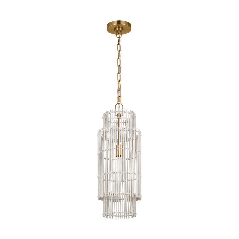 One Light Pendant<br /><span style="color:#4AB0CE;">Entrega: 4-10 dias en USA</span><br /><span style="color:#4AB0CE;font-size:60%;">PREGUNTE POR ENTREGA EN PANAMA</span><br />Collection: Elio<br />Finish: Burnished Brass