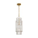 One Light Pendant<br /><span style="color:#4AB0CE;">Entrega: 4-10 dias en USA</span><br /><span style="color:#4AB0CE;font-size:60%;">PREGUNTE POR ENTREGA EN PANAMA</span><br />Collection: Elio<br />Finish: Burnished Brass