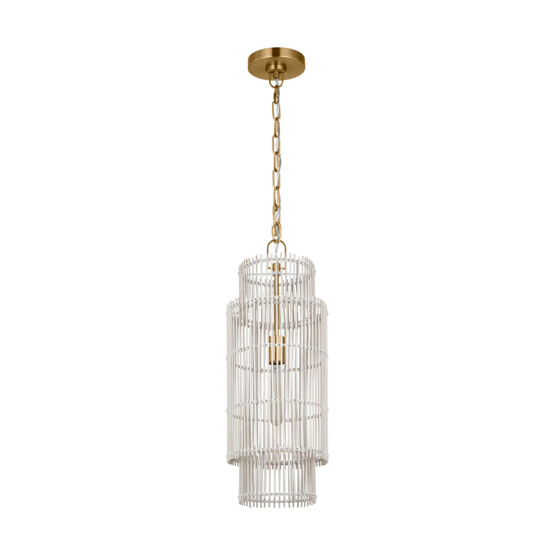 One Light Pendant<br /><span style="color:#4AB0CE;">Entrega: 4-10 dias en USA</span><br /><span style="color:#4AB0CE;font-size:60%;">PREGUNTE POR ENTREGA EN PANAMA</span><br />Collection: Elio<br />Finish: Burnished Brass
