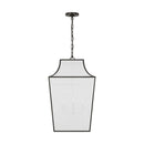 Four Light Pendant<br /><span style="color:#4AB0CE;">Entrega: 4-10 dias en USA</span><br /><span style="color:#4AB0CE;font-size:60%;">PREGUNTE POR ENTREGA EN PANAMA</span><br />Collection: Arnio<br />Finish: Aged Iron