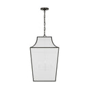 Four Light Pendant<br /><span style="color:#4AB0CE;">Entrega: 4-10 dias en USA</span><br /><span style="color:#4AB0CE;font-size:60%;">PREGUNTE POR ENTREGA EN PANAMA</span><br />Collection: Arnio<br />Finish: Aged Iron