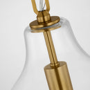 One Light Pendant<br /><span style="color:#4AB0CE;">Entrega: 7-8 semanas en USA</span><br /><span style="color:#4AB0CE;font-size:60%;">PREGUNTE POR ENTREGA EN PANAMA</span><br />Collection: Magnus<br />Finish: Burnished Brass
