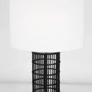 One Light Table Lamp<br /><span style="color:#4AB0CE;">Entrega: 4-10 dias en USA</span><br /><span style="color:#4AB0CE;font-size:60%;">PREGUNTE POR ENTREGA EN PANAMA</span><br />Collection: Elio<br />Finish: Aged Iron