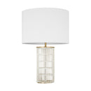 One Light Table Lamp<br /><span style="color:#4AB0CE;">Entrega: 4-10 dias en USA</span><br /><span style="color:#4AB0CE;font-size:60%;">PREGUNTE POR ENTREGA EN PANAMA</span><br />Collection: Elio<br />Finish: Burnished Brass