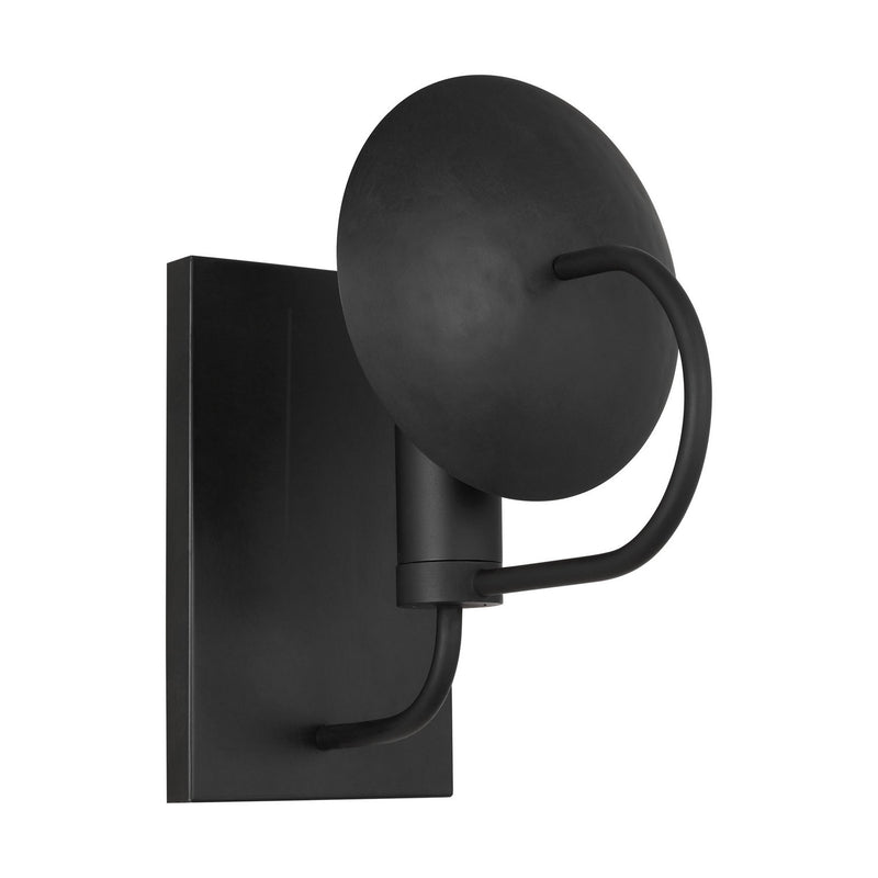 One Light Wall Sconce<br /><span style="color:#4AB0CE;">Entrega: 4-10 dias en USA</span><br /><span style="color:#4AB0CE;font-size:60%;">PREGUNTE POR ENTREGA EN PANAMA</span><br />Collection: Whare<br />Finish: Aged Iron