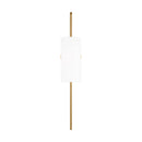 One Light Wall Sconce<br /><span style="color:#4AB0CE;">Entrega: 4-10 dias en USA</span><br /><span style="color:#4AB0CE;font-size:60%;">PREGUNTE POR ENTREGA EN PANAMA</span><br />Collection: Lowell<br />Finish: Burnished Brass