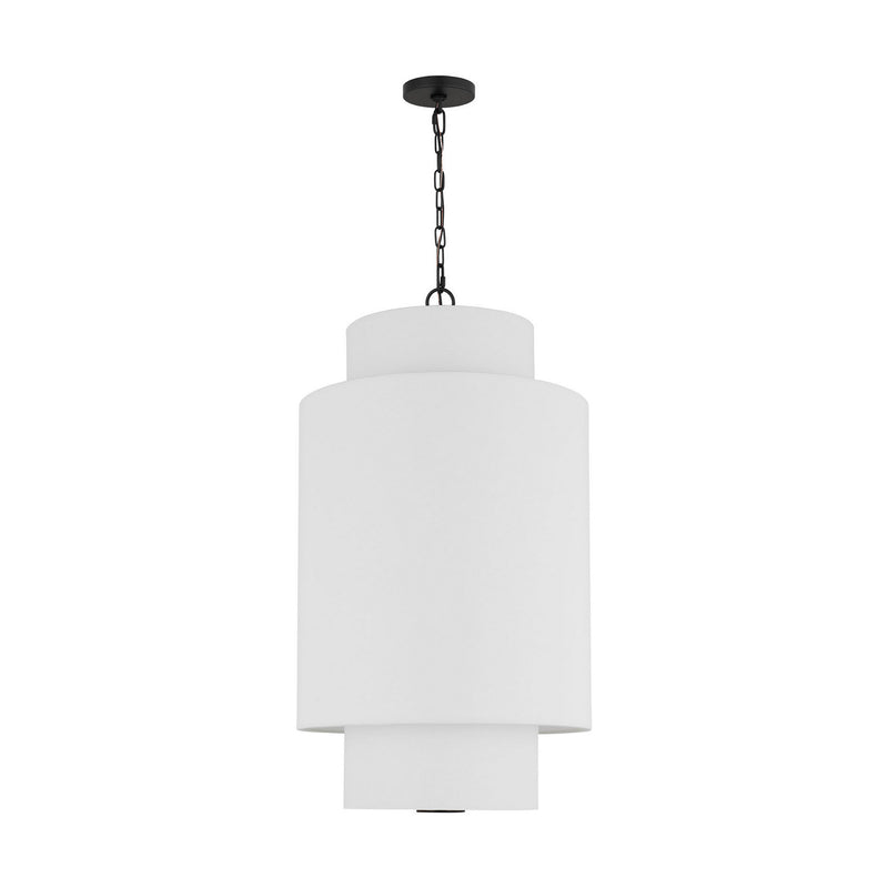 One Light Pendant<br /><span style="color:#4AB0CE;">Entrega: 4-10 dias en USA</span><br /><span style="color:#4AB0CE;font-size:60%;">PREGUNTE POR ENTREGA EN PANAMA</span><br />Collection: Sawyer<br />Finish: Midnight Black