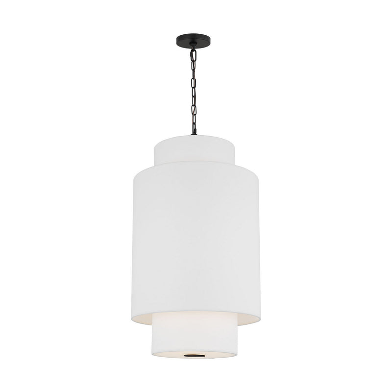 One Light Pendant<br /><span style="color:#4AB0CE;">Entrega: 4-10 dias en USA</span><br /><span style="color:#4AB0CE;font-size:60%;">PREGUNTE POR ENTREGA EN PANAMA</span><br />Collection: Sawyer<br />Finish: Midnight Black