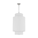 One Light Pendant<br /><span style="color:#4AB0CE;">Entrega: 4-10 dias en USA</span><br /><span style="color:#4AB0CE;font-size:60%;">PREGUNTE POR ENTREGA EN PANAMA</span><br />Collection: Sawyer<br />Finish: Polished Nickel