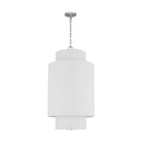 One Light Pendant<br /><span style="color:#4AB0CE;">Entrega: 4-10 dias en USA</span><br /><span style="color:#4AB0CE;font-size:60%;">PREGUNTE POR ENTREGA EN PANAMA</span><br />Collection: Sawyer<br />Finish: Polished Nickel