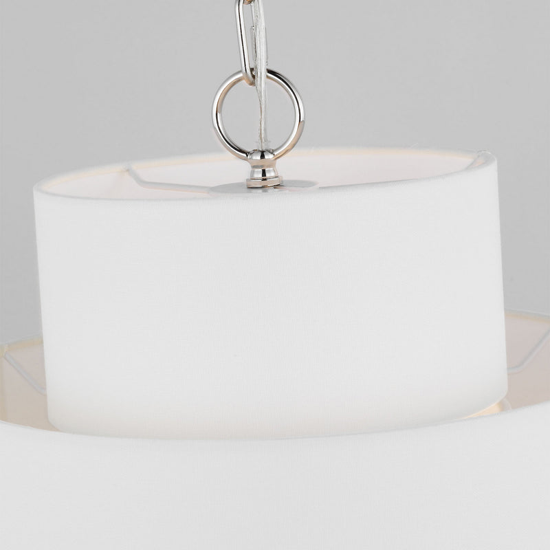 Visual Comfort Studio - KSP1171PN - One Light Pendant - Sawyer - Polished Nickel