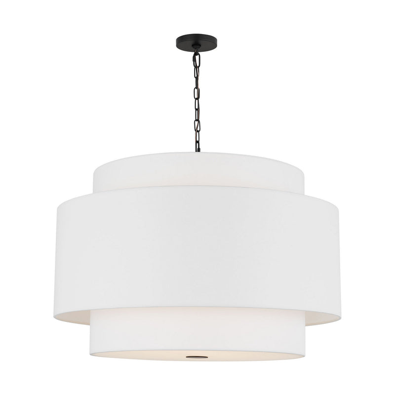 Four Light Pendant<br /><span style="color:#4AB0CE;">Entrega: 4-10 dias en USA</span><br /><span style="color:#4AB0CE;font-size:60%;">PREGUNTE POR ENTREGA EN PANAMA</span><br />Collection: Sawyer<br />Finish: Midnight Black