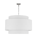 Four Light Pendant<br /><span style="color:#4AB0CE;">Entrega: 4-10 dias en USA</span><br /><span style="color:#4AB0CE;font-size:60%;">PREGUNTE POR ENTREGA EN PANAMA</span><br />Collection: Sawyer<br />Finish: Polished Nickel