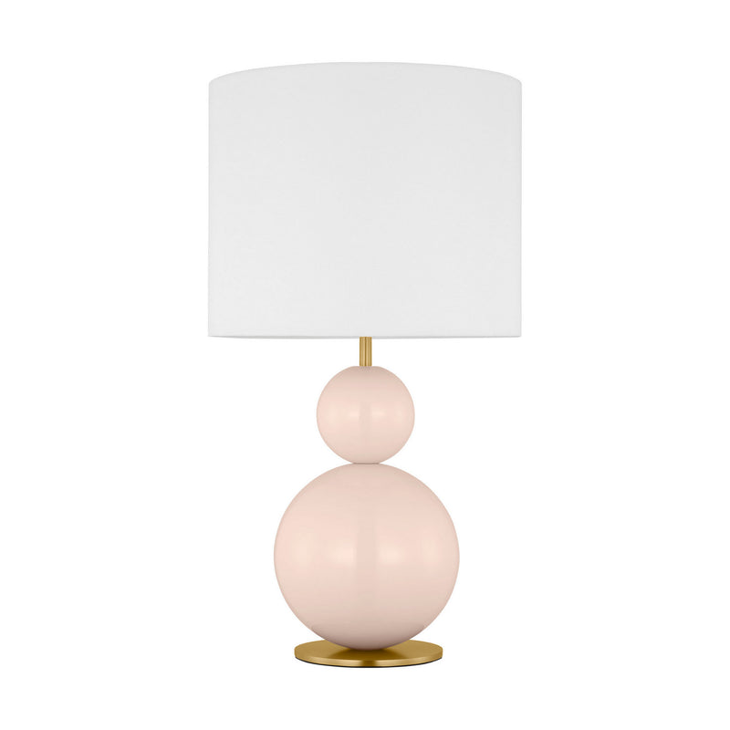 One Light Table Lamp<br /><span style="color:#4AB0CE;">Entrega: 4-10 dias en USA</span><br /><span style="color:#4AB0CE;font-size:60%;">PREGUNTE POR ENTREGA EN PANAMA</span><br />Collection: Suki<br />Finish: Blush