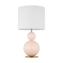 One Light Table Lamp<br /><span style="color:#4AB0CE;">Entrega: 4-10 dias en USA</span><br /><span style="color:#4AB0CE;font-size:60%;">PREGUNTE POR ENTREGA EN PANAMA</span><br />Collection: Suki<br />Finish: Blush