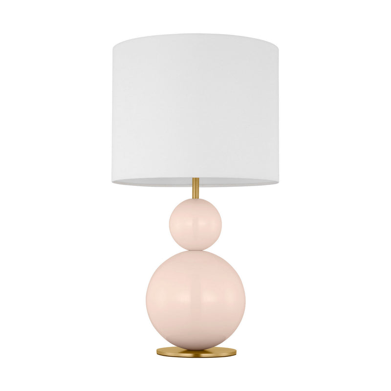 One Light Table Lamp<br /><span style="color:#4AB0CE;">Entrega: 4-10 dias en USA</span><br /><span style="color:#4AB0CE;font-size:60%;">PREGUNTE POR ENTREGA EN PANAMA</span><br />Collection: Suki<br />Finish: Blush