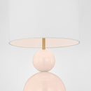 One Light Table Lamp<br /><span style="color:#4AB0CE;">Entrega: 14-15 semanas en USA</span><br /><span style="color:#4AB0CE;font-size:60%;">PREGUNTE POR ENTREGA EN PANAMA</span><br />Collection: Suki<br />Finish: Blush
