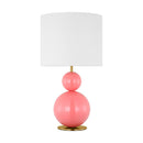 One Light Table Lamp<br /><span style="color:#4AB0CE;">Entrega: 4-10 dias en USA</span><br /><span style="color:#4AB0CE;font-size:60%;">PREGUNTE POR ENTREGA EN PANAMA</span><br />Collection: Suki<br />Finish: Coral