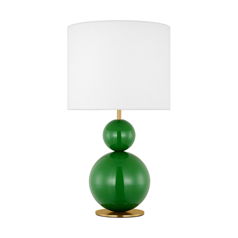 One Light Table Lamp<br /><span style="color:#4AB0CE;">Entrega: 4-10 dias en USA</span><br /><span style="color:#4AB0CE;font-size:60%;">PREGUNTE POR ENTREGA EN PANAMA</span><br />Collection: Suki<br />Finish: Green