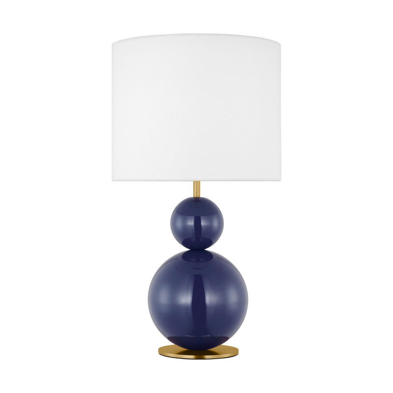 One Light Table Lamp<br /><span style="color:#4AB0CE;">Entrega: 4-10 dias en USA</span><br /><span style="color:#4AB0CE;font-size:60%;">PREGUNTE POR ENTREGA EN PANAMA</span><br />Collection: Suki<br />Finish: Navy