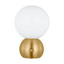 One Light Table Lamp<br /><span style="color:#4AB0CE;">Entrega: 4-10 dias en USA</span><br /><span style="color:#4AB0CE;font-size:60%;">PREGUNTE POR ENTREGA EN PANAMA</span><br />Collection: Suki<br />Finish: Burnished Brass