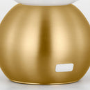 One Light Table Lamp<br /><span style="color:#4AB0CE;">Entrega: 4-10 dias en USA</span><br /><span style="color:#4AB0CE;font-size:60%;">PREGUNTE POR ENTREGA EN PANAMA</span><br />Collection: Suki<br />Finish: Burnished Brass
