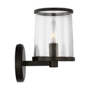 One Light Vanity<br /><span style="color:#4AB0CE;">Entrega: 4-10 dias en USA</span><br /><span style="color:#4AB0CE;font-size:60%;">PREGUNTE POR ENTREGA EN PANAMA</span><br />Collection: Reynolds<br />Finish: Aged Iron