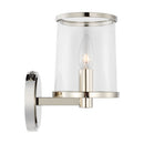 One Light Vanity<br /><span style="color:#4AB0CE;">Entrega: 4-10 dias en USA</span><br /><span style="color:#4AB0CE;font-size:60%;">PREGUNTE POR ENTREGA EN PANAMA</span><br />Collection: Reynolds<br />Finish: Polished Nickel